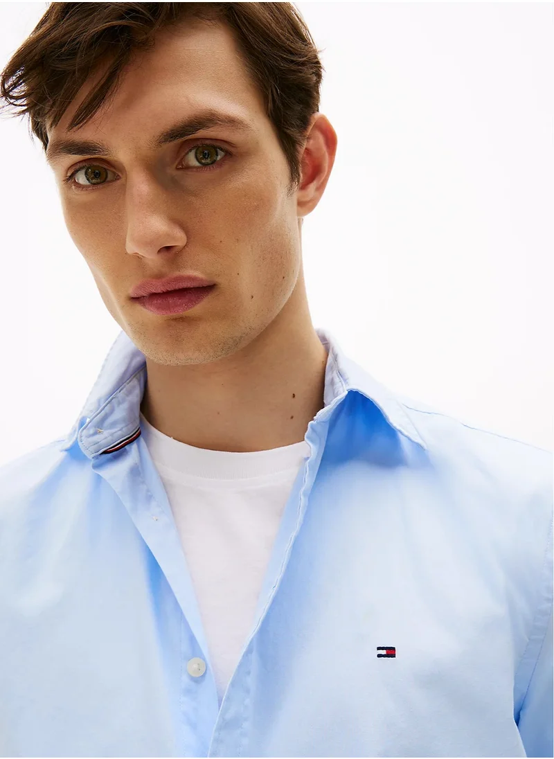 تومي هيلفيغر Essential Regular Fit Poplin Shirt