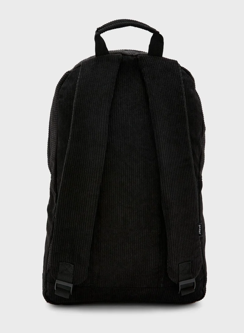 Spiral Front Zippered Backpack