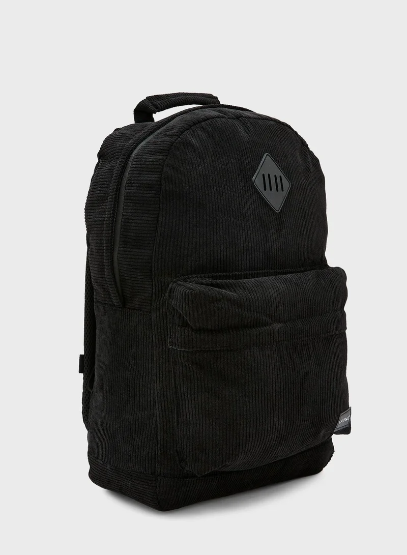 Spiral Front Zippered Backpack