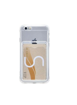 Compatible with iPhone 6 Plus Case, Clear Protective Card Slot Case, Slim Fit Soft TPU Shockproof Wallet Case with Cute Card Holder Pocket for iPhone 6 Plus 5.5 Inch (Clear - pzsku/Z8E400EEE3BE9BE8A740CZ/45/_/1715016937/72fb89ea-5de8-43a8-9efa-8d22d6d481a2