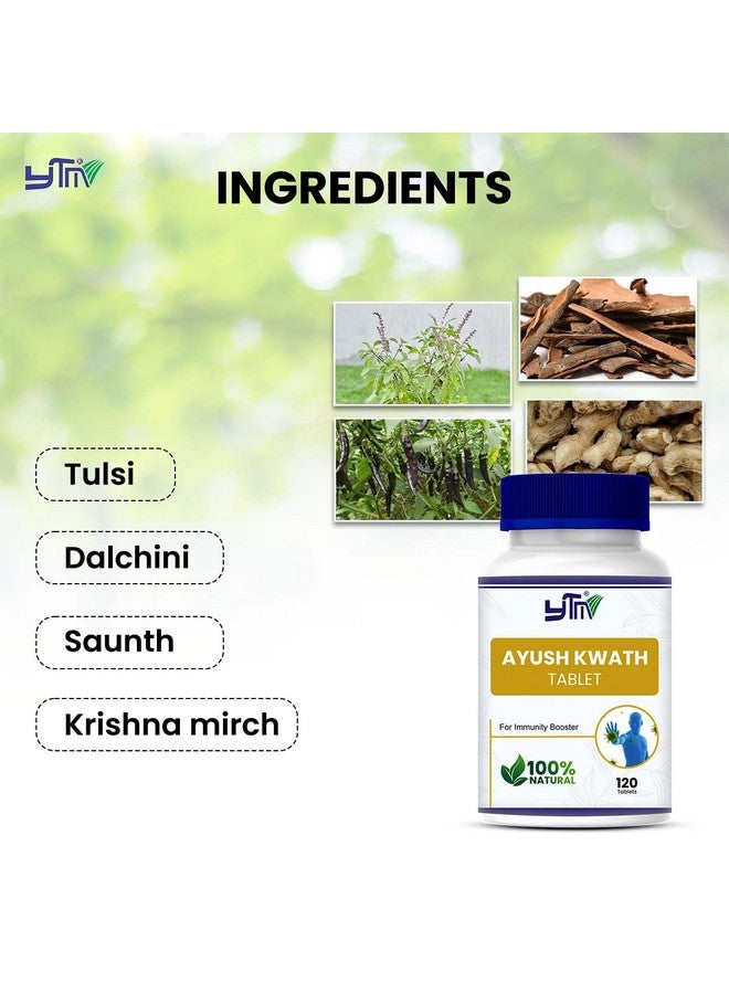 YTM Ayush Kwath Tablets | Herbal Immunity Booster Daily - Image 2