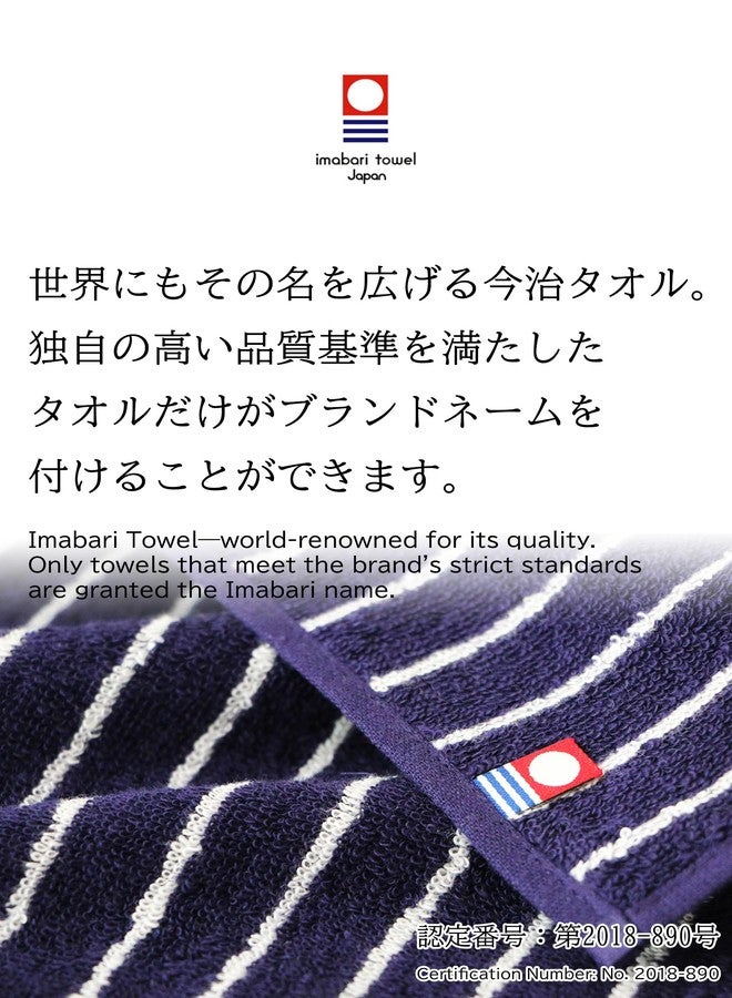imaa Japanese Imabari Towel Set - 6 Pack 9.8"x9.8" Mini Face Towels, 100% Cotton, Made in Japan - Soft, Absorbent, for Travel, Baby, Gym Assortment B (6 Pack) - Image 2