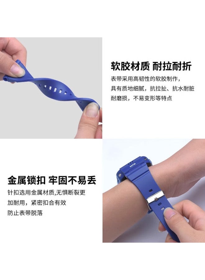 Chensong Compatible With Huawei Children's Watch Band, Suitable For Huawei Children's 4x Watch Band, 4x New Glory Edition Watch Band, Huawei Children's Watch 5pro Band, Silicone Watch Band, Pink - Image 2