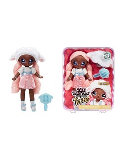 Na! Na! Na! Surprise 11" Fashion Doll Lila Lamb, Soft, Poseable, Pink Hair, Adorable Animalinspired Lamb Hat Outfit & Accessories, Gift For Kids, Toy For Girls & Boys Ages 5 6 7 8+ Years  - Image 1
