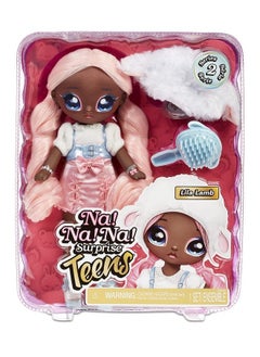 Na! Na! Na! Surprise 11" Fashion Doll Lila Lamb, Soft, Poseable, Pink Hair, Adorable Animalinspired Lamb Hat Outfit & Accessories, Gift For Kids, Toy For Girls & Boys Ages 5 6 7 8+ Years  - Image 5