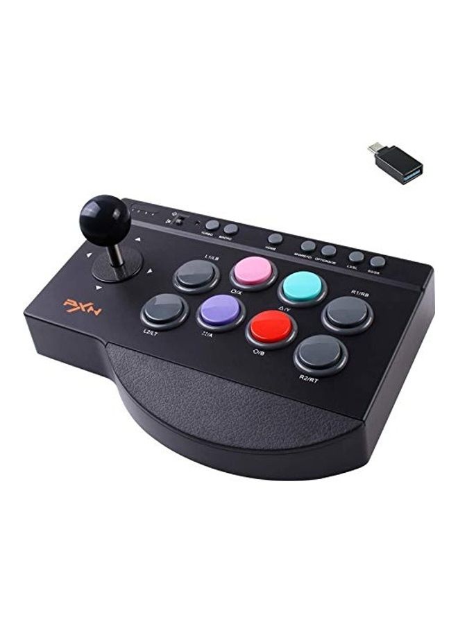 PXN Arcade Game Fighting Wired Joystick With USB Port For PS3/PS4/Xbox One/Nintendo Switch/PC - Image 1