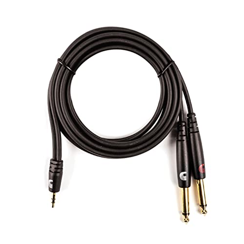 Planet Waves D'Addario Custom Series 1/8” to Dual 1/4” Audio Cables - Image 1