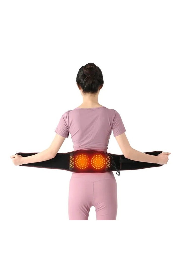BAIG Waist Heating Pad bag Electric Heating Waist Massage Belt for Lower Back and Abdominal Pain Lower Back Hot Pain Relief - Image 5