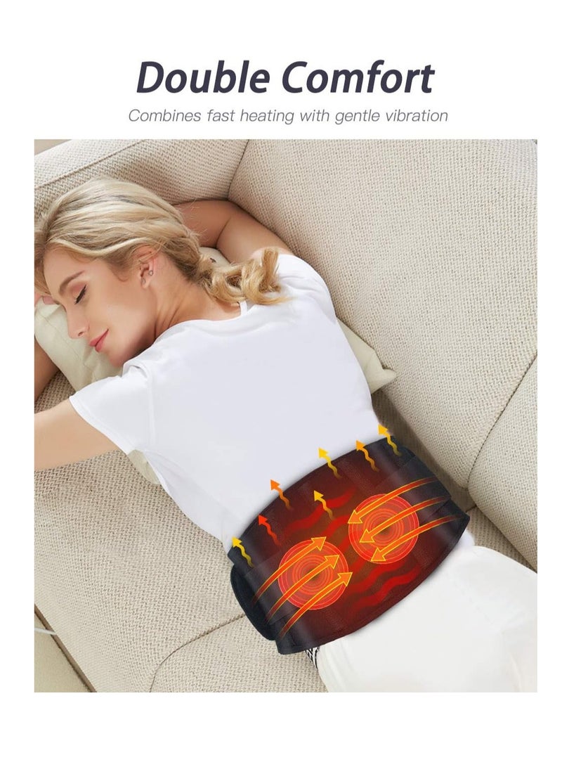 BAIG Waist Heating Pad bag Electric Heating Waist Massage Belt for Lower Back and Abdominal Pain Lower Back Hot Pain Relief - Image 4
