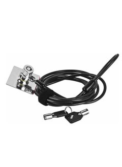 Y&D Laptop Cable Lock - Anti-Theft Hardware Security for Laptops, iMac, Tablets, and More Strong Pivoting Head Includes Anchor Plate 2 Keys Ideal Smartphone, Electronics  - Image 1