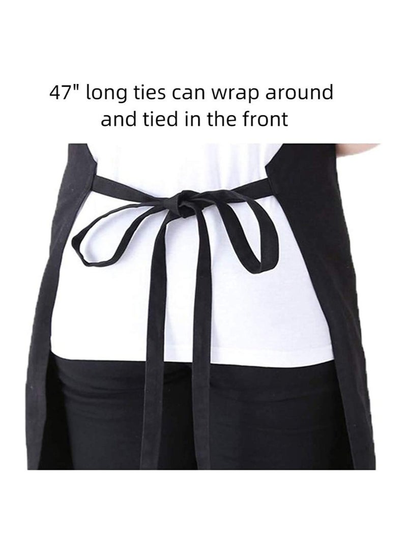 SYOSI Mr. and Mrs. Kitchen Aprons, 2PCS Couples Kitchen Apron Gift Set Matching Aprons His and Hers Kitchen Aprons Romantic Cooking Aprons Kitchen Apron Set Fun Aprons for Couples Cooks - Image 5