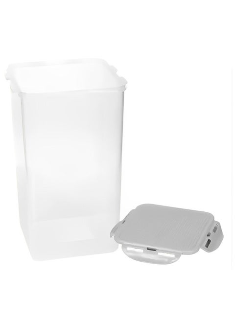 4000ml - 24000 ml Plastic Container  (Pack of 6, Beige)