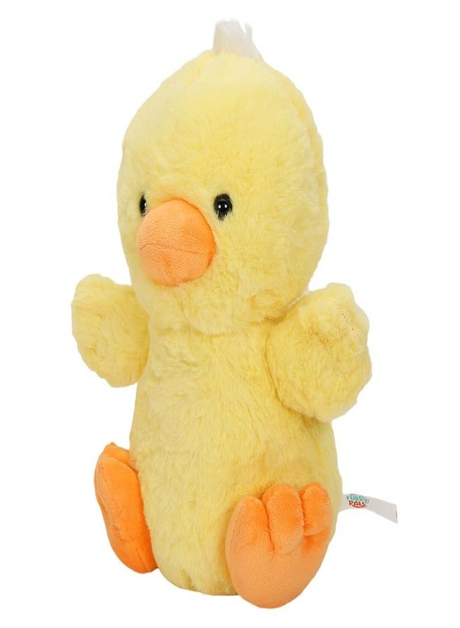 STRIDERS لعبة بطة سترايدرز القطيفة الناعمة، جالسة، 11 بوصة | حيوان محشو لطيف للأطفال | بطة صفراء قابلة للعناق | لعبة قطيفة رائعة للبنات والأولاد | لعبة ناعمة ممتعة - Image 2