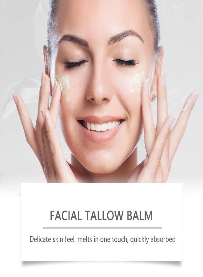 Aiwejay Grass-fed Beef Tallow with Frankincense Oil & Castor oil,Organic Beef Tallow Moisturizer for Skin,Beef Tallow Cream Tallow and Manuka Honey Balm for Face, Body - Image 4