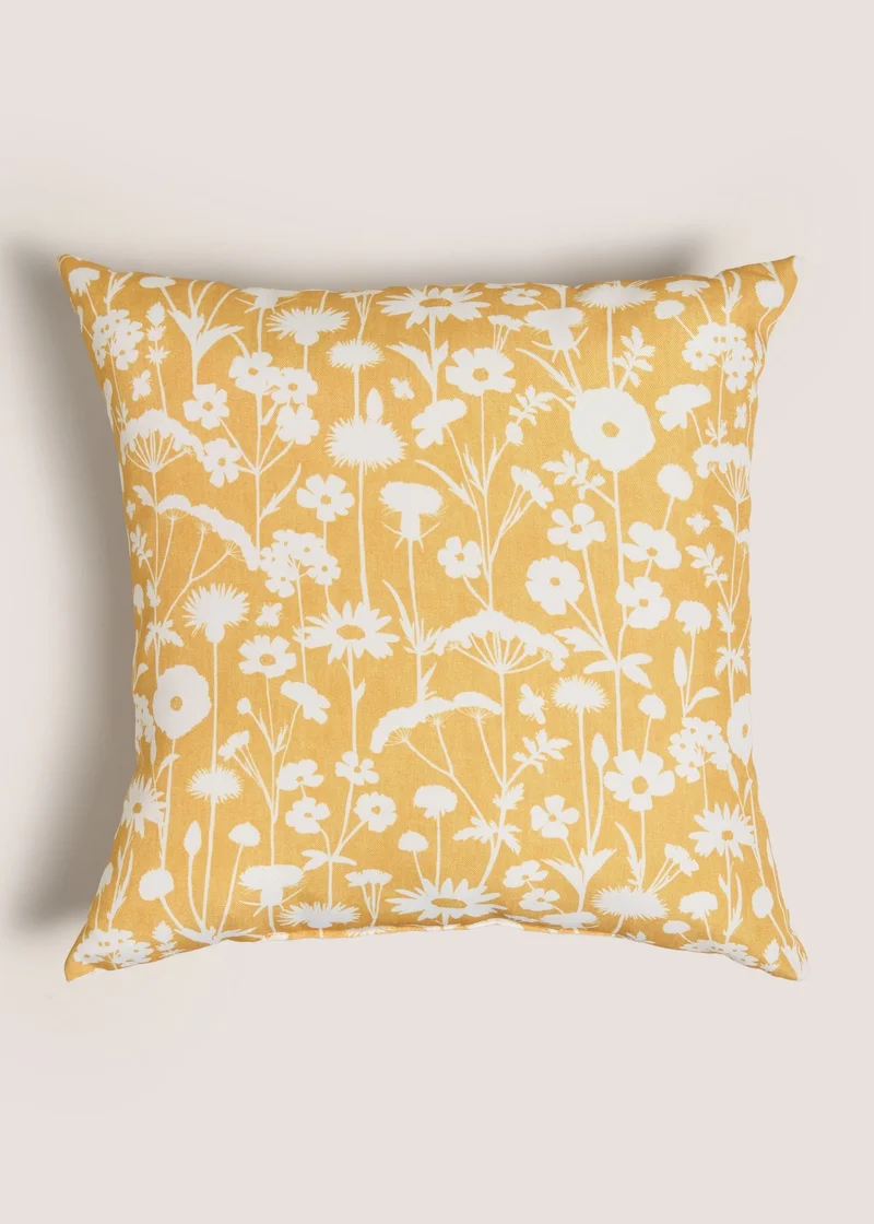 Matalan Yellow Scatter Meadow Cushion