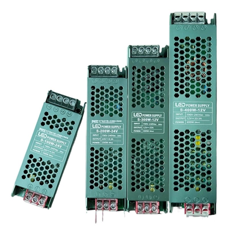 400W 24V LED Power Supply Adapter Ultra Thin Transformer 5A 12A Driver For Strip Lights - Image 1