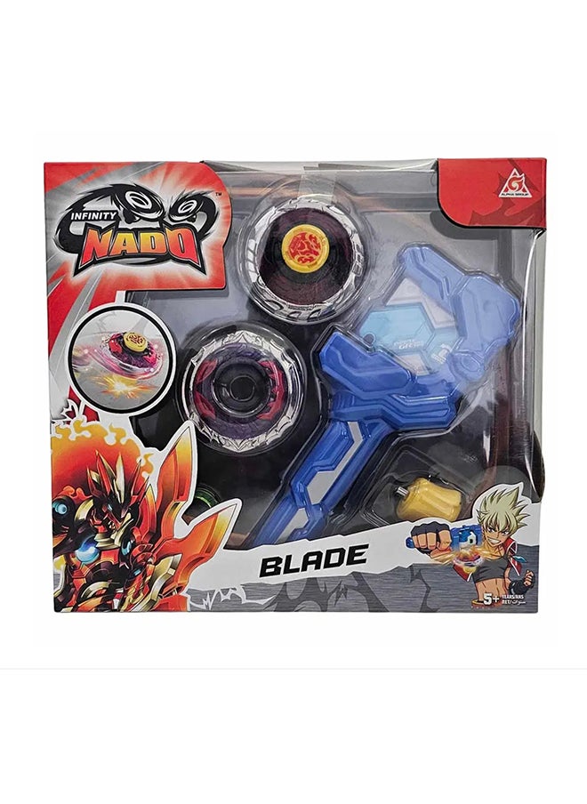 Infinity Nado Infinity Nado Athletic Series Blade Spinning Top with Launcher Set  - Image 1