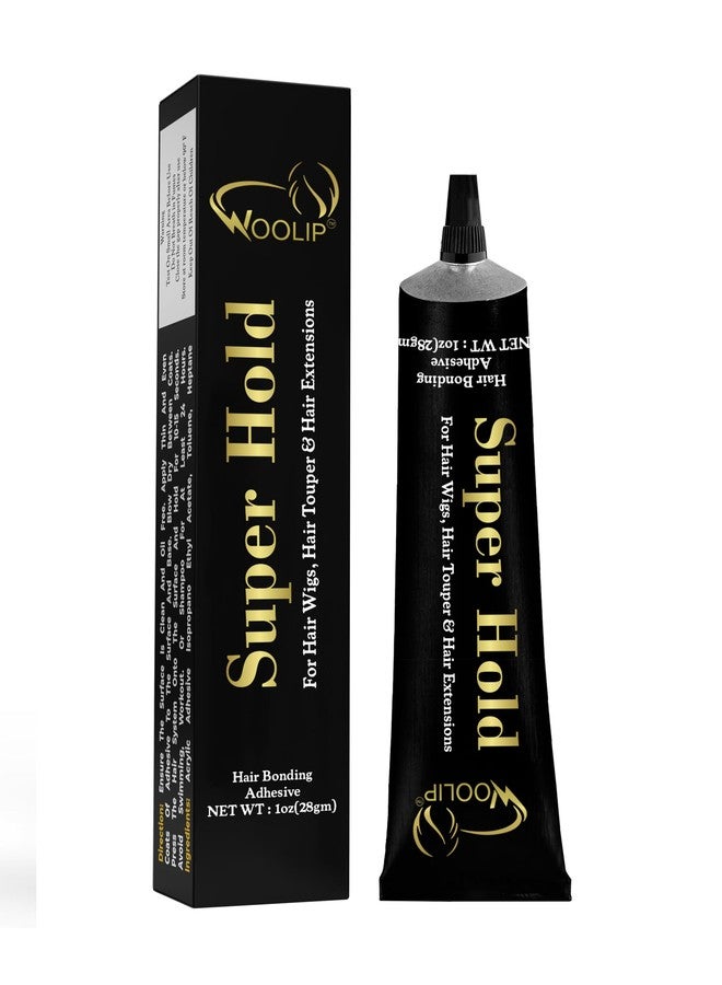 Woolip Super Hold Hair Patch Glue for Men | Strong Adhesive Hold 2-4 Weeks | Waterproof & Sweat Resistant Wig Glue | Skin Friendly Hair Patch Glue | 30g Pack of 1 (28ml) - Image 1