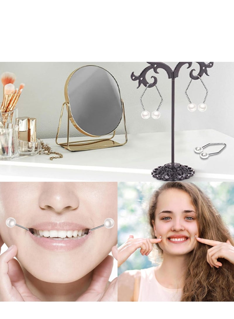 RTYY 2Pcs Dimple Maker, Smile Exerciser Facial Dimple Trainer, Easy to Wear And Develop Natural Dimples for Beautiful Smile - Image 5