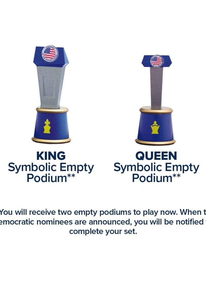 Bulbhead As Seen On TV Collector's Edition 2020 Battle for The White House Chess Set Board Game by BulbHead - Chess Pieces Look Just Like Politicians &... - Image 5