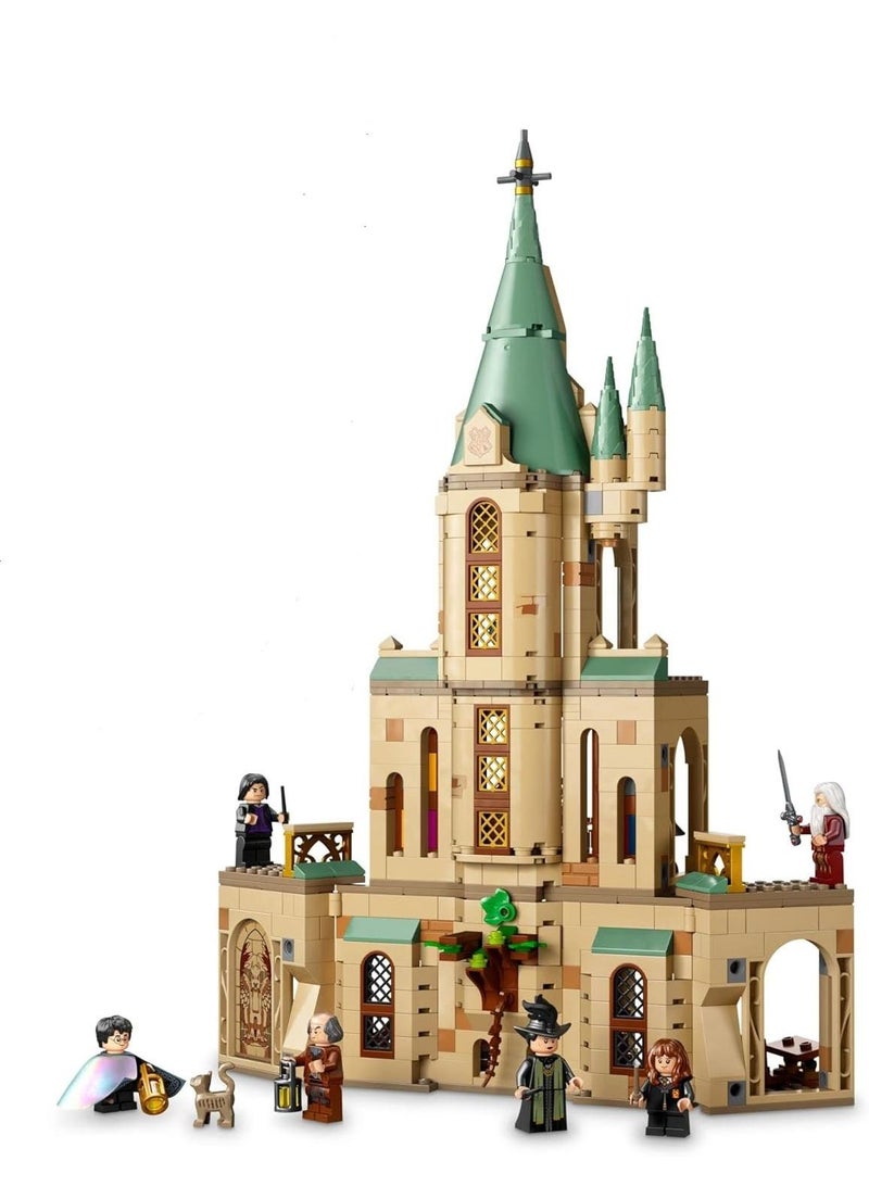 Y&D Harry Potter Hogwarts  Dumbledore’s Office Castle Toy  Set with Sorting Hat, Sword of Gryffindor and 6 Minifigures for Kids - Image 1