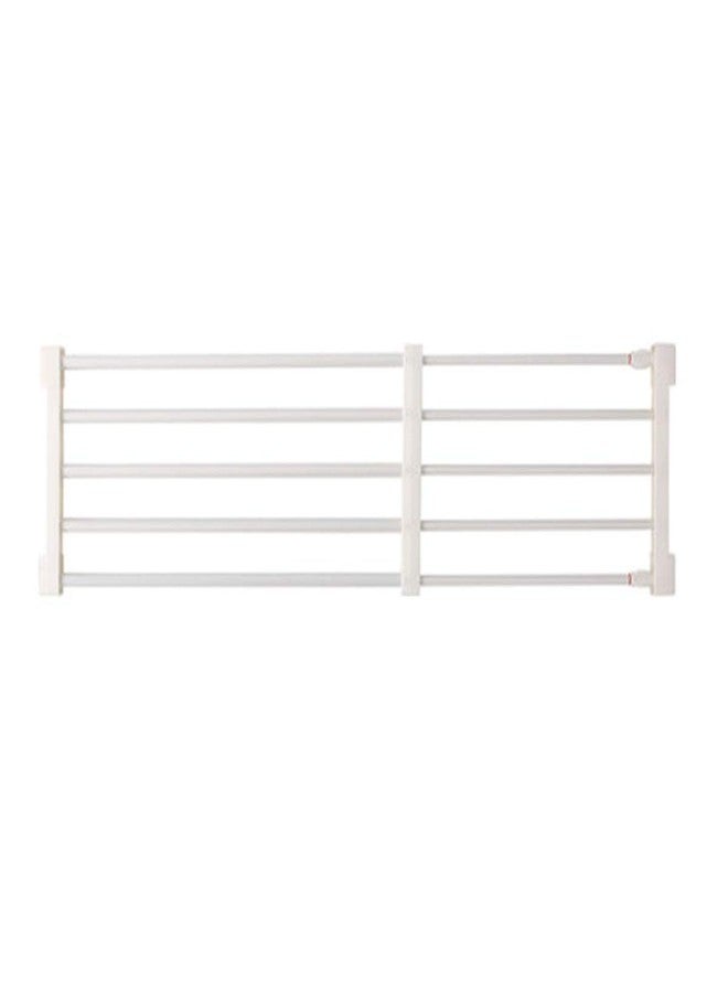 TabEnter Adjustable Shelf Organizer Expandable Closet Shelf and Rod with No Drilling for Wardrobe Cupboard Kitchen Bookcase (10.3" - 14.9") - Image 1