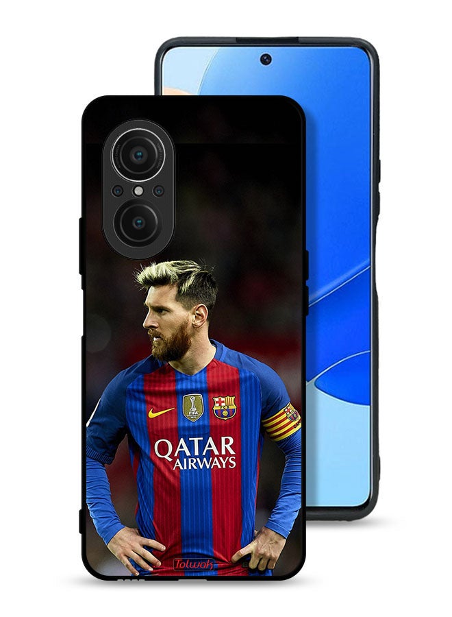 Tolwak Huawei nova 9 SE 4G Protective Case Cover Messi Barcelona - Image 1