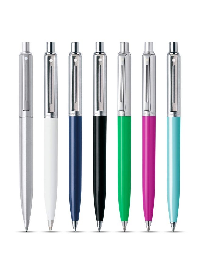 شيفر قلم حبر جاف Sheaffer Sentinel 323 من الكروم المصقول مع حواف من الكروم  - Image 4