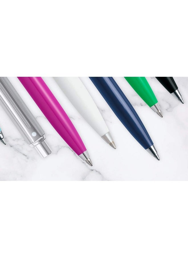 شيفر قلم حبر جاف Sheaffer Sentinel 323 من الكروم المصقول مع حواف من الكروم  - Image 5