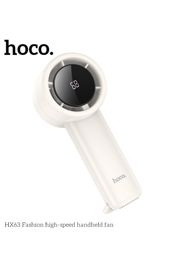 hoco. HX63 Fashion high-speed handheld fan - Image 2