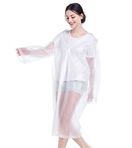 Visions India Unisex's Rain Coat (EvaRaincoat-White - Image 5