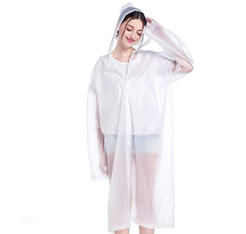 Visions India Unisex's Rain Coat (EvaRaincoat-White - Image 4