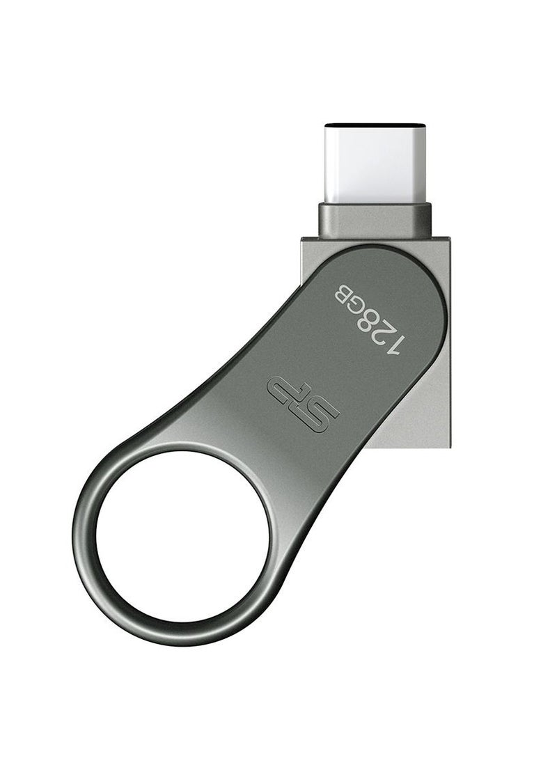 سيليكون باور - فلاش ميموري 128 جيجابايت - USB + Type-C - Image 1