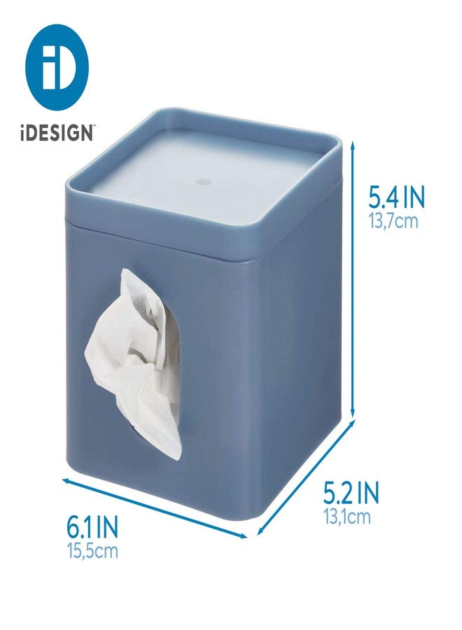 InterDesign iDesign Cade Bathroom Accessories, Dusty Blue - Image 3