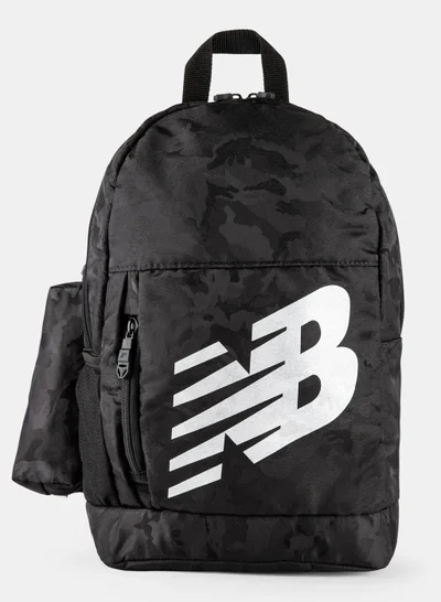 نيو بالانس حقيبة ظهر بشعار مع مقلمة