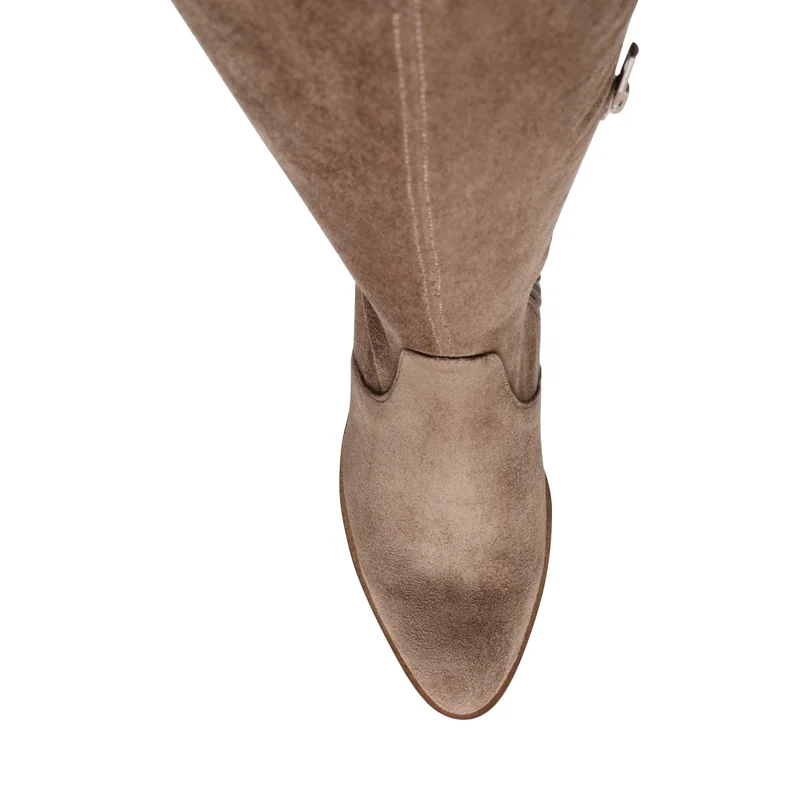 STEVE MADDEN  Mid-Casual Beige Women's Boots for Women | Best Price UAE