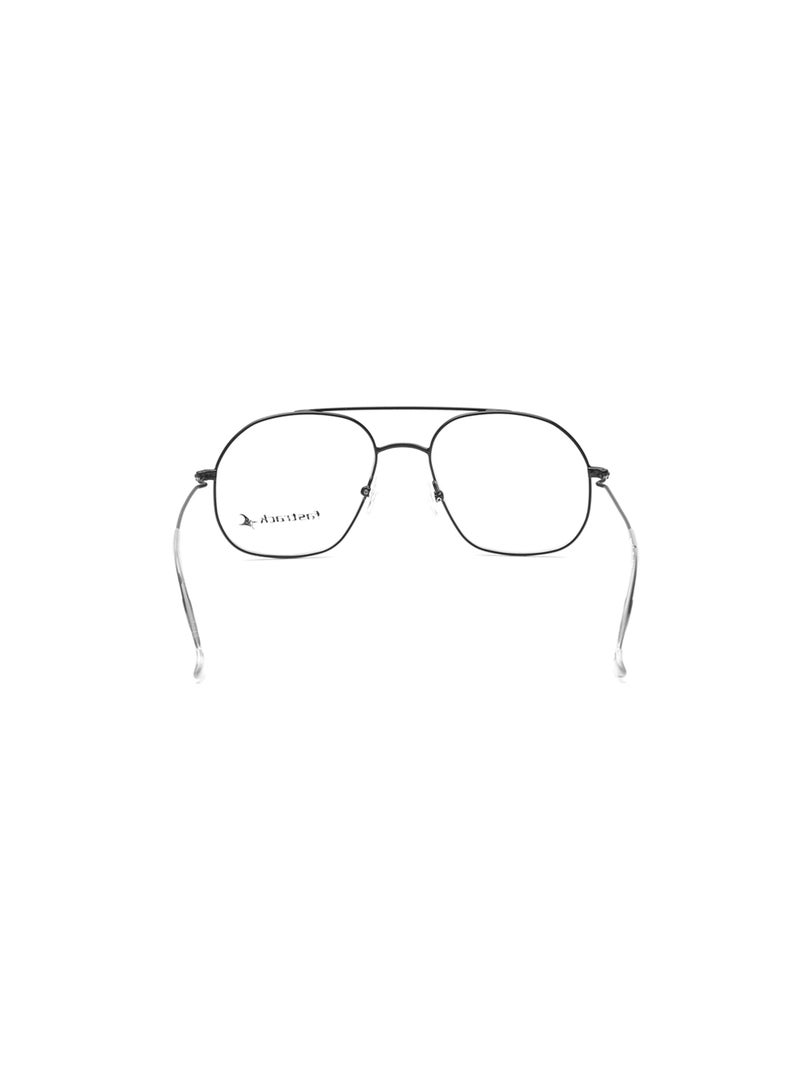 Black Aviator  Rimmed Eyeglasses