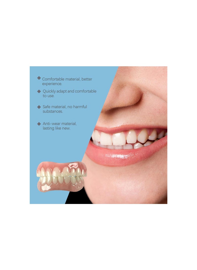 Generic - Denture Silicone Reline Kit - Soft Denture Reline Kit, Silicone Reline Kit for Dentures, Soft Denture Silicone Reline Kit, Snap on Soft Denture Reliner Kit for Upper and Lower Denture (100g) - Image 1