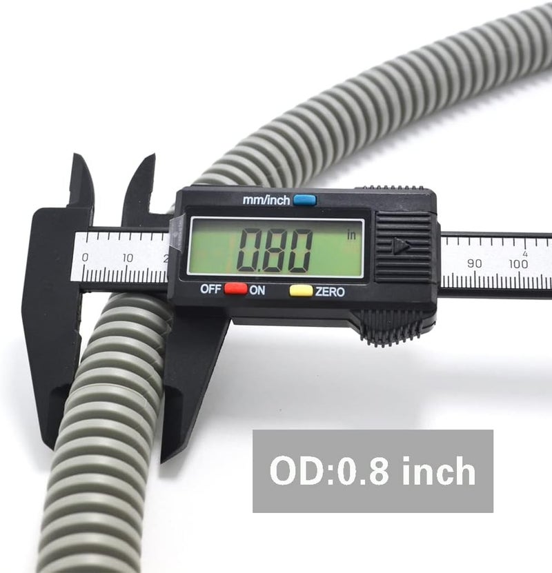 Tt Flex Dishwasher Drain Hose With Id 0.94 Inch Elbow 6 Ft Flexible Dishwasher Discharge Hose With Clamps Trim To Fit 5/8 Inch 7/8 Inch Or 1 Inch Od Outlets - Image 5