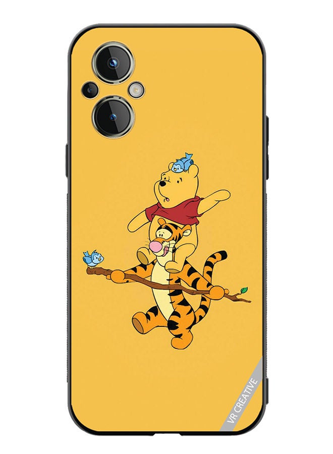 VR CREATIVE Protective Case Cover For OnePlus Nord N20 5G Pooh Design Multicolour - Image 1