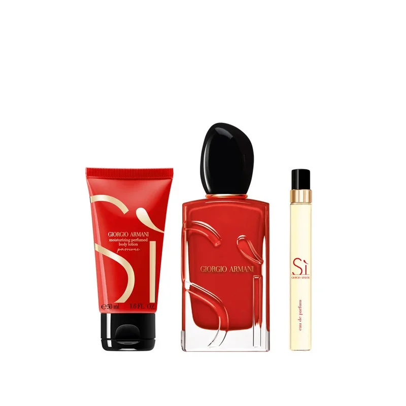 armani SÌ passione 100ml eau de parfum holiday Set