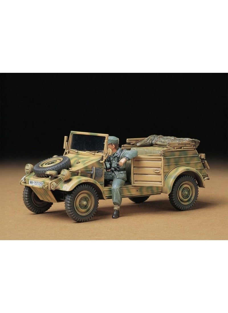 Tamiya Tamiya 35213 1/35 German Kubelwagen Type 82 Plastic Model Kit  - Image 2