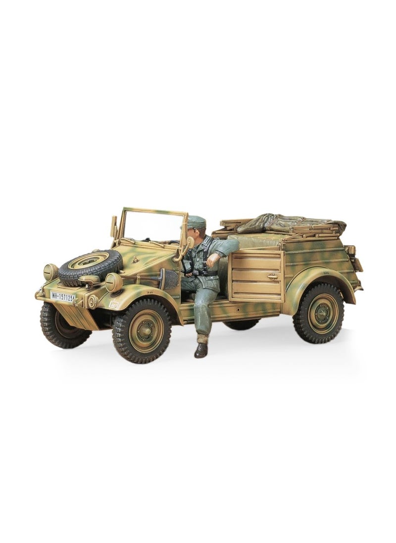 Tamiya Tamiya 35213 1/35 German Kubelwagen Type 82 Plastic Model Kit  - Image 1
