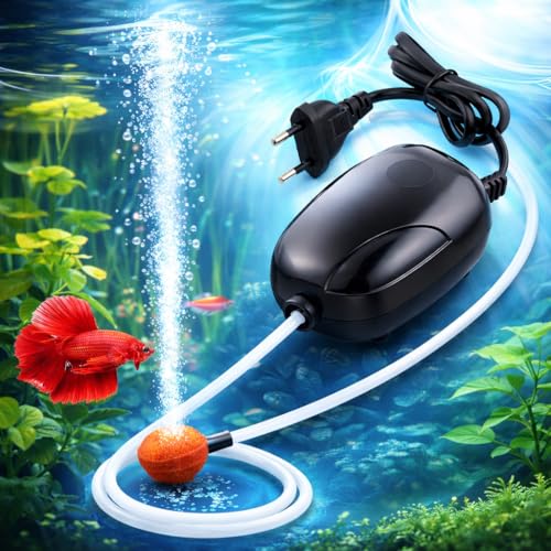 COLOURFUL® - Aquarium Silent Air Pump | Mini Aerator/Oxygen Pump for Aquarium Fish Tank or Pond | with Accessories (1Way - #290, Combo-1) - Image 1