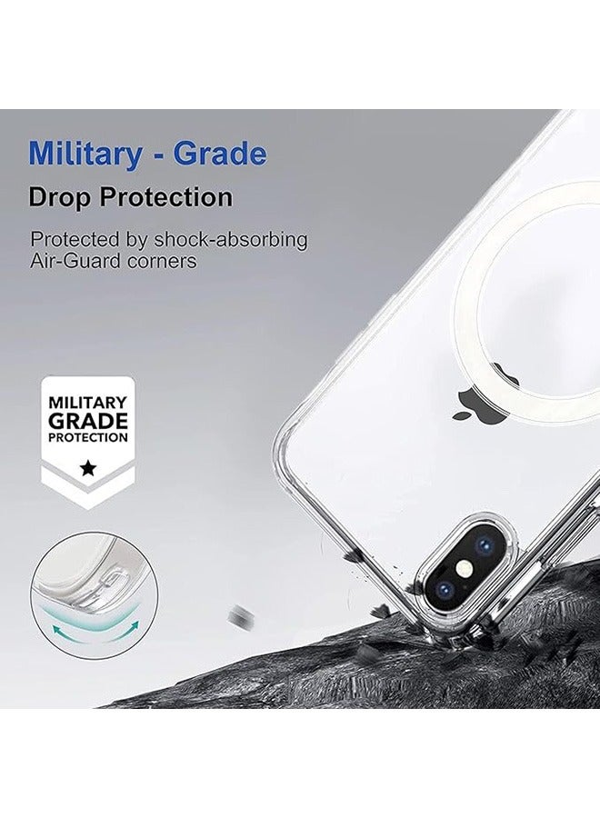 المغناطيسي حالة شفافة للهاتف المحمول اي فون XS ماكس - Image 4