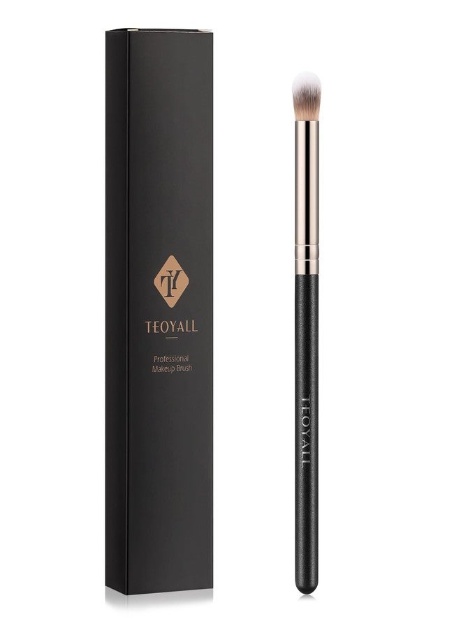 TEOYALL Eyeshadow Blending Brush, Soft Dense Synthetic Bristles Crease Brush For Powder Cream Contour Bronzer Concealer - Image 1