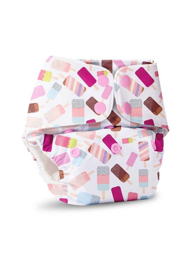 Superbottoms Basicassorted Pack Of 4 (2 Shell + 2 Insert) Cloth Diaper For Baby ;Washable & Reusable Cotton Cloth Diaper ;03 Years ;Freesize & Adjustable ;Reduces Rash ; With Quick Dry Pad Insert - Image 4