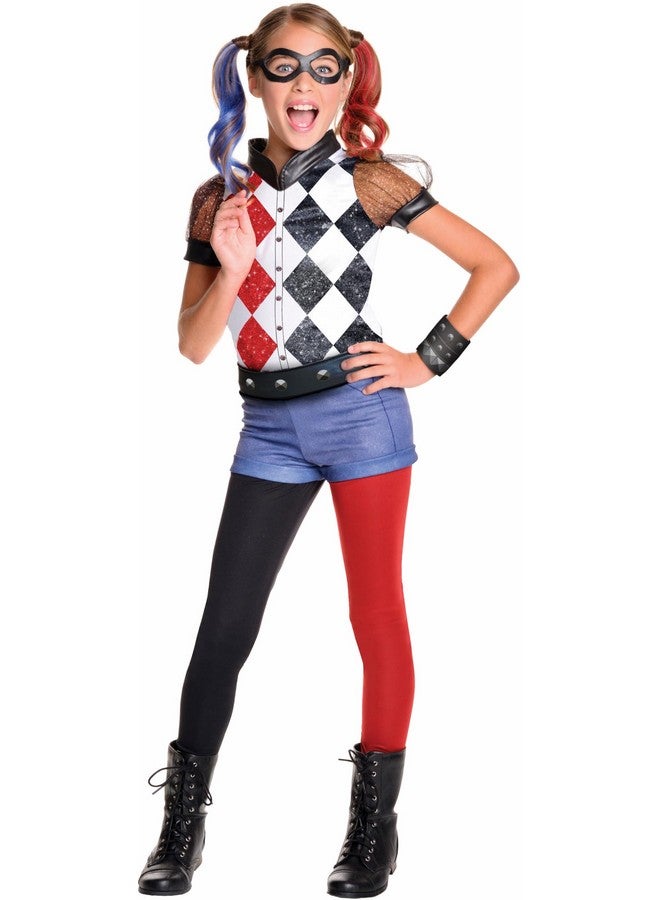 RUBIE'S Rubie's DC Superhero Girl's Harley Quinn Costume, Large - Image 1