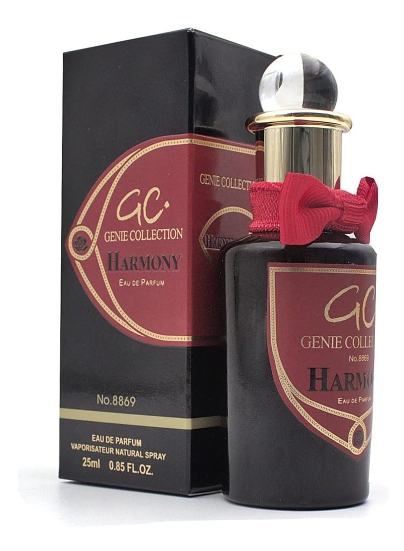 Genie Collection Perfume 8869 25ml  Long Lasting Perfume for Men & Women Elegant | Unisex Fragrance with Fresh, Spicy, and Floral Notes - Image 1