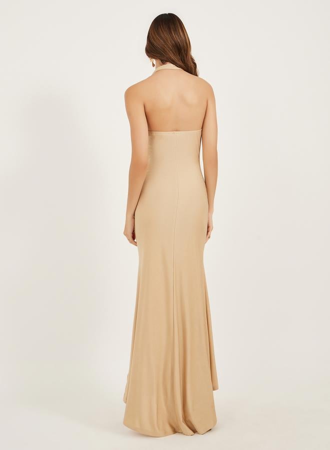 ستايلي فستان بياقة هالتر - Image 5